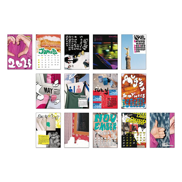 NUSNAW 2024 CALENDAR 너스나우(봉완선) 2024 달력