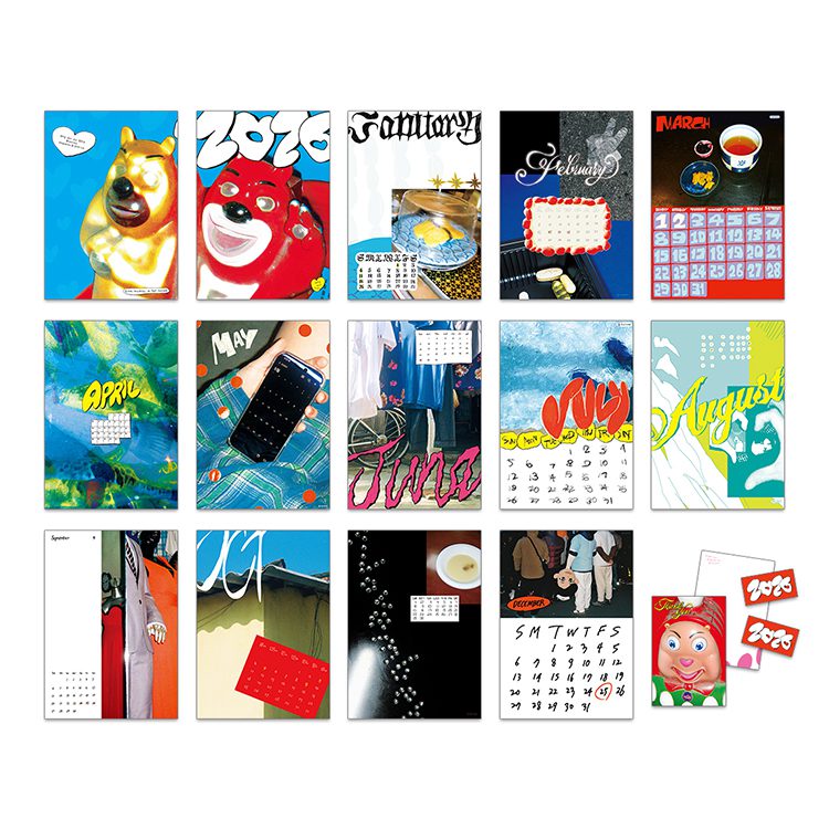 NUSNAW 2026 CALENDAR 너스나우(봉완선) 2026 달력