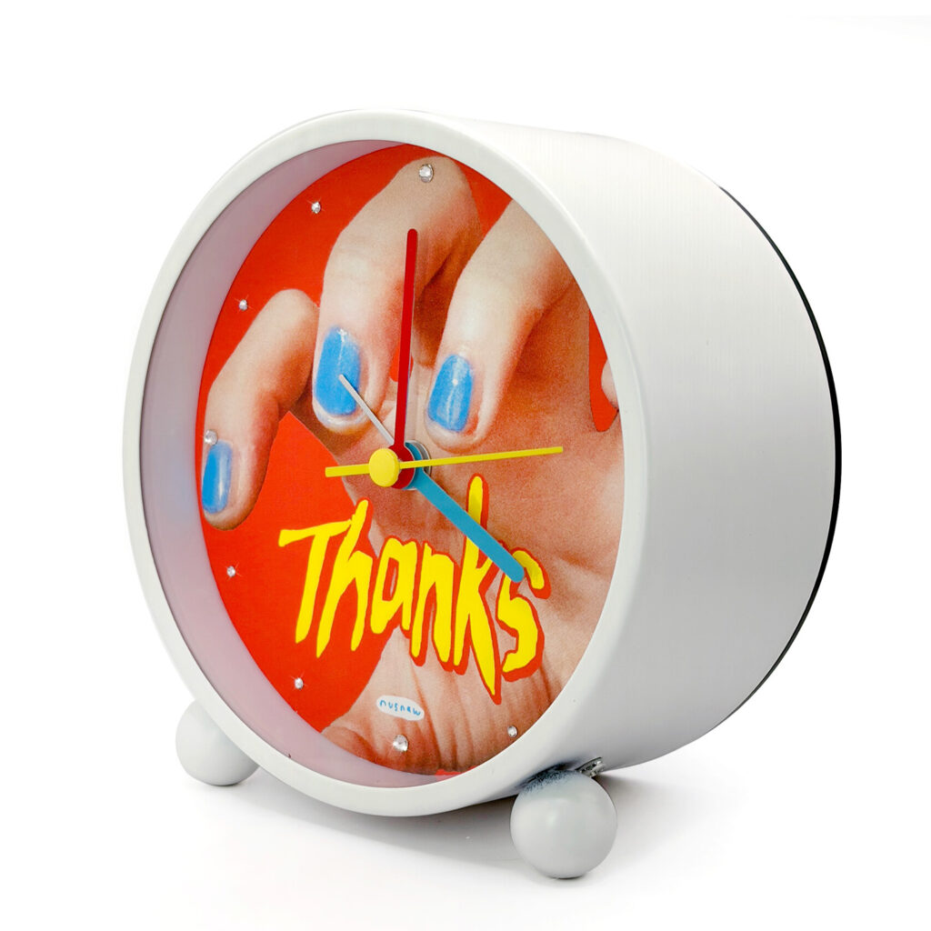 NUSNAW THANKS CLOCK 너스나우 탁상 알람시계