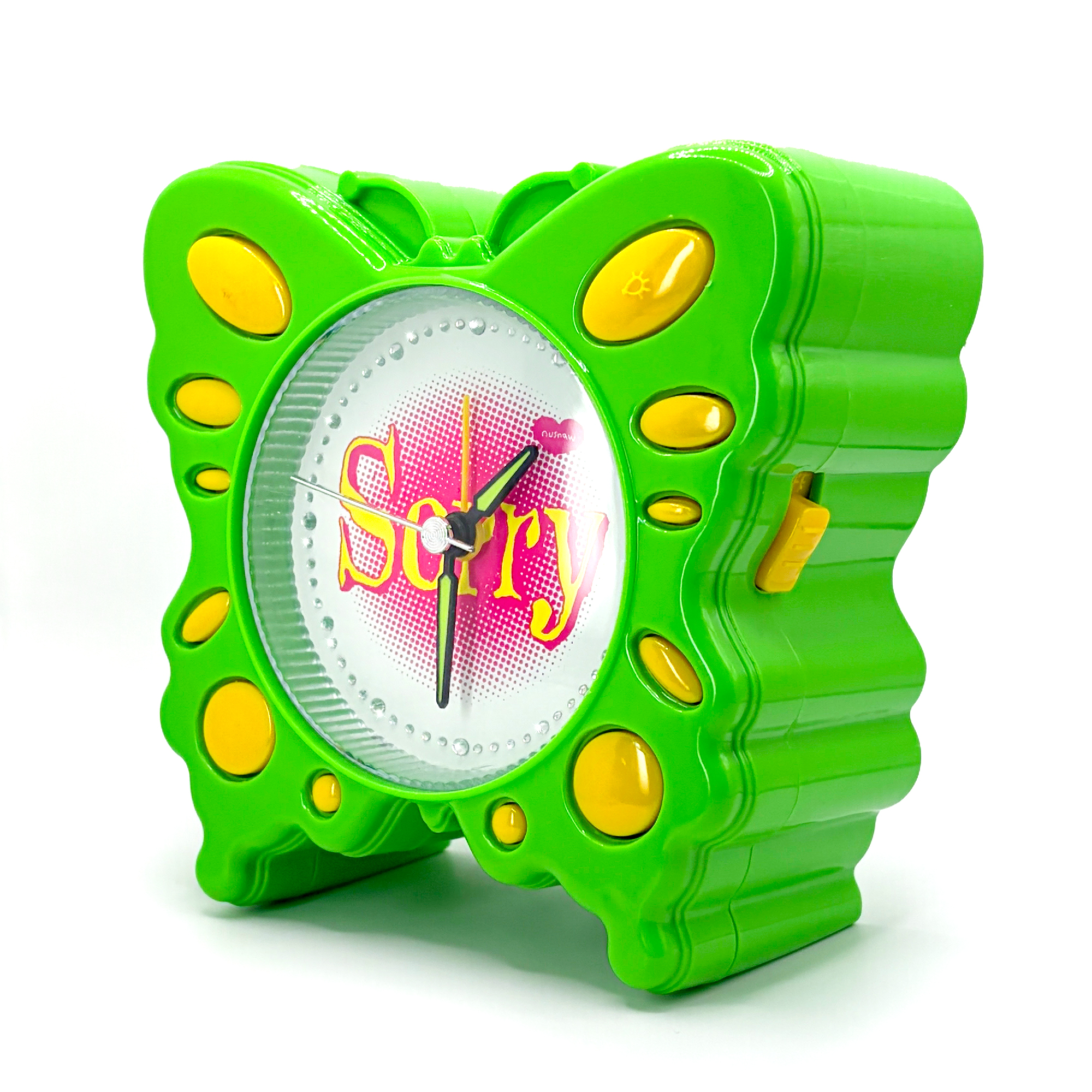 SORRY-FLY CLOCK (GREEN)