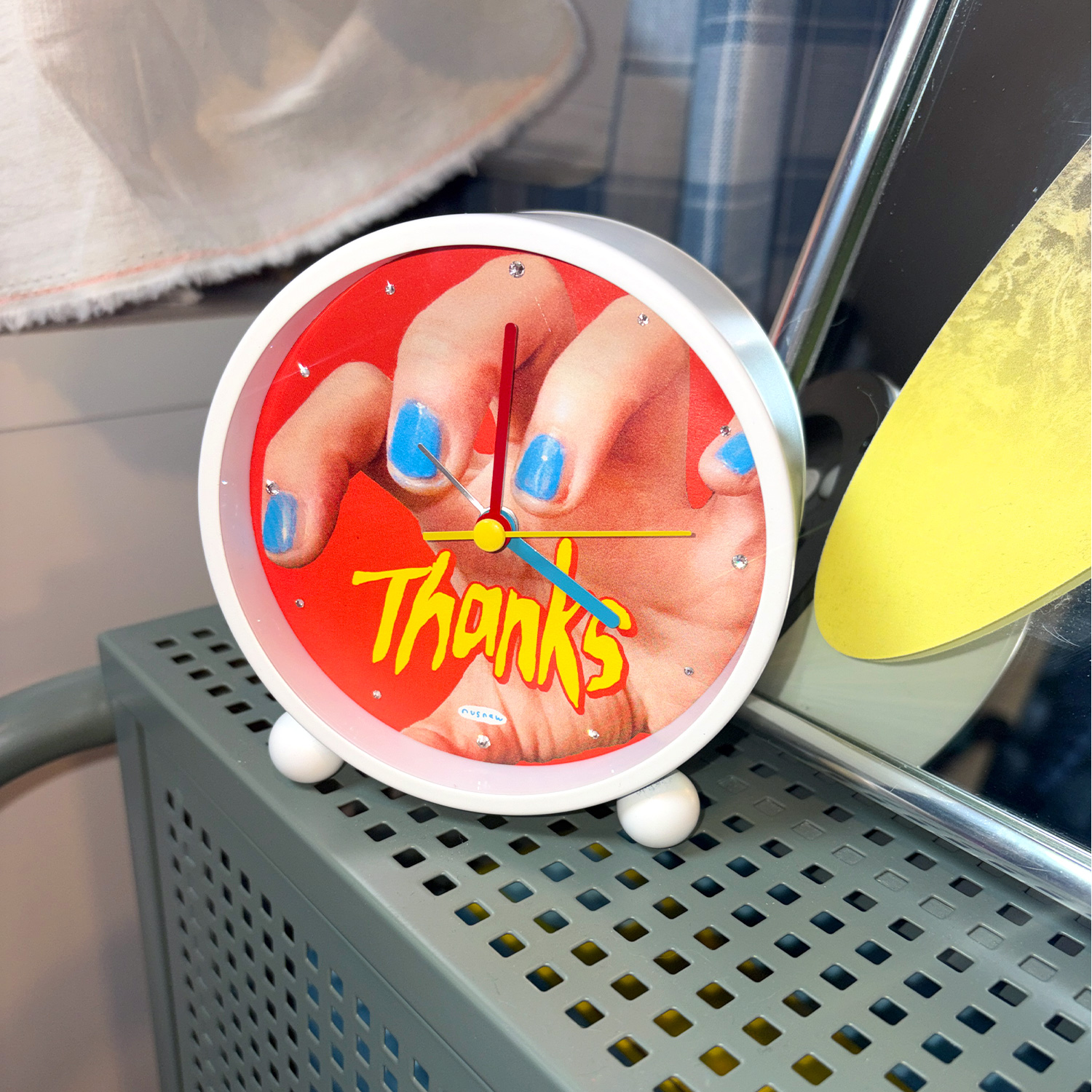 NUSNAW THANKS CLOCK 너스나우 탁상 알람시계