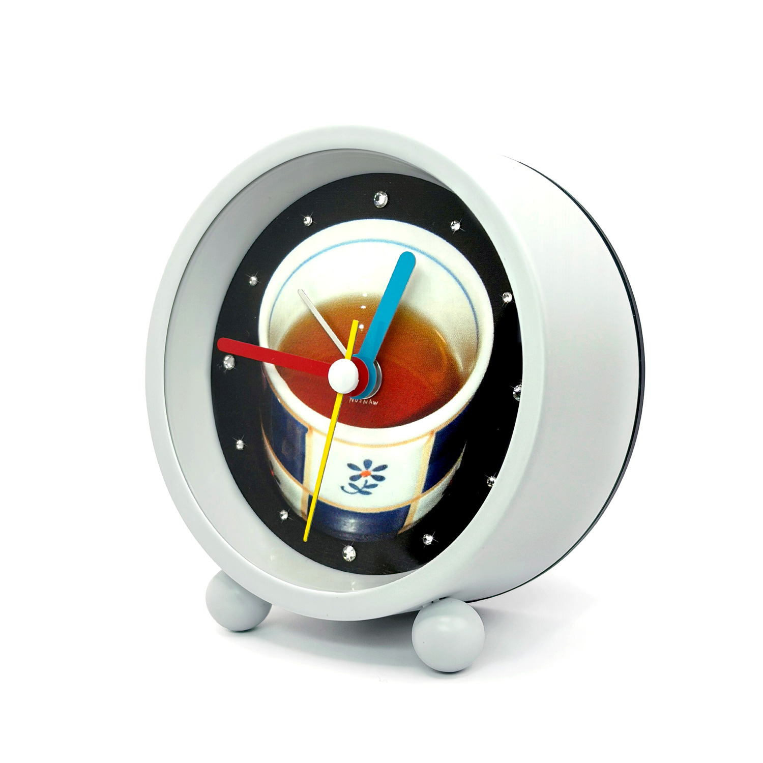 NUSNAW TEACUP MINI CLOCK 너스나우 티 컵 미니 탁상시계