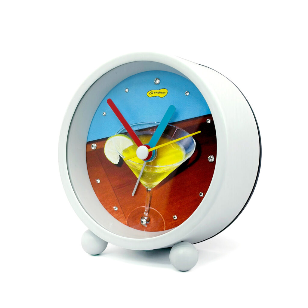 NUSNAW DAIQUIRI MINI CLOCK 너스나우 다이퀴리 미니 탁상시계 ..취한다..