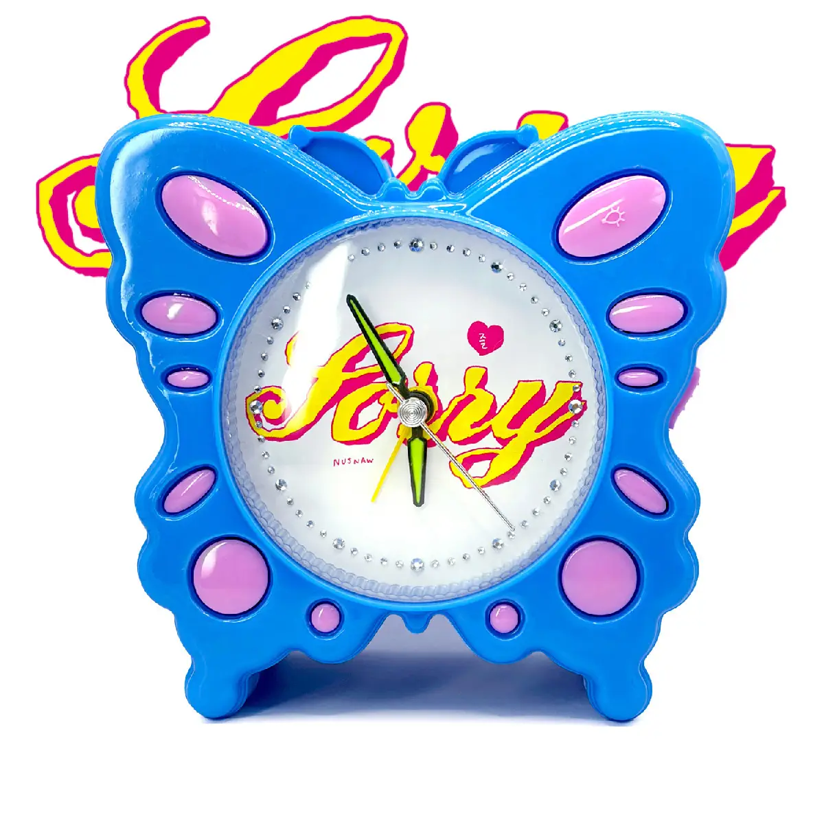 NUSNAW BUTTERFLY CLOCK 너스나우 나비 시계 (BLUE)