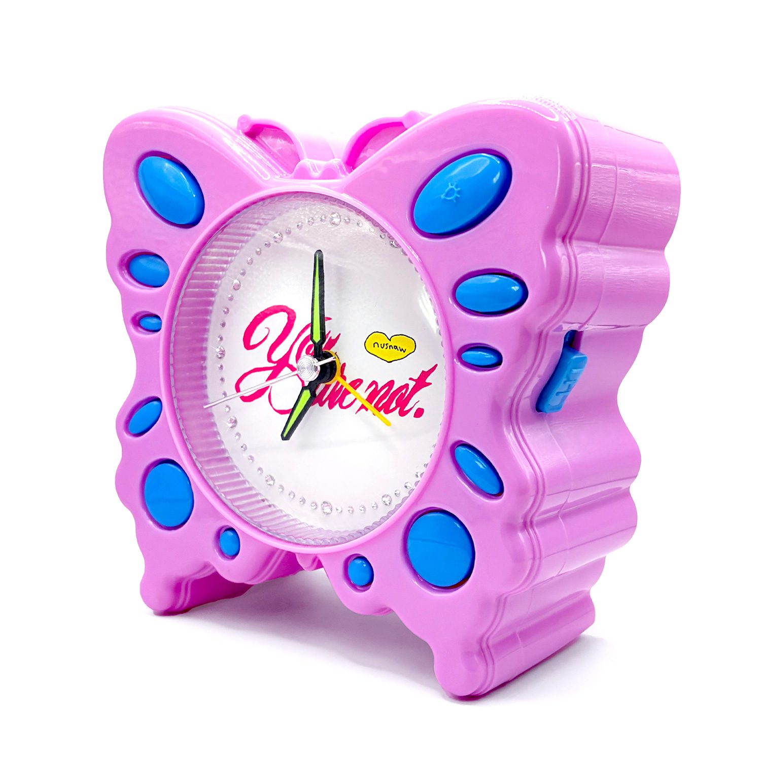 NUSNAW BUTTERFLY CLOCK 너스나우 나비 시계 (ORCHID)