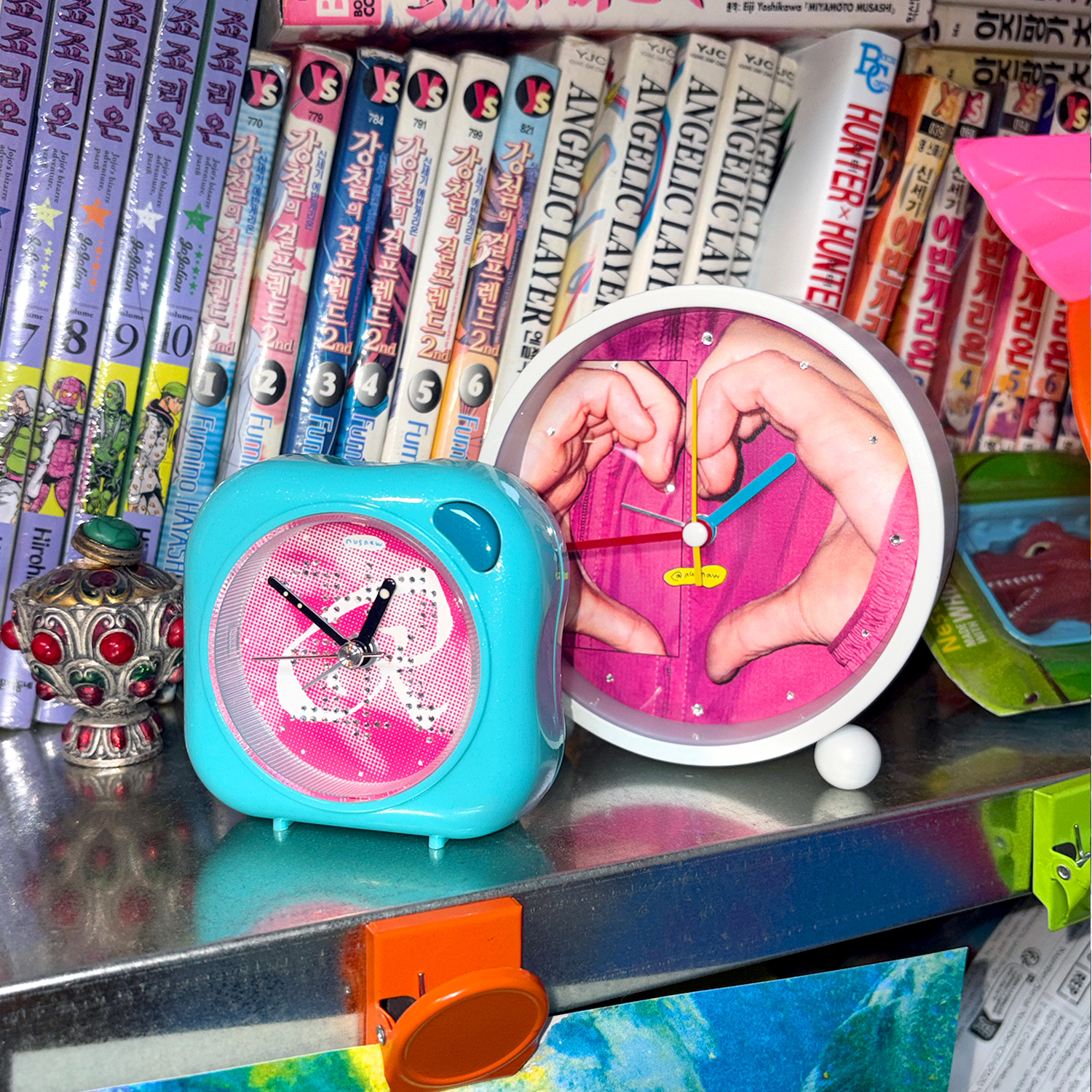 NUSNAW CLOCK 너스나우 탁상 알람시계